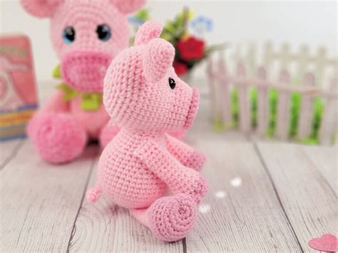 Pig Crochet Pattern Crochet Pig Crochet Pattern Pattern - Etsy