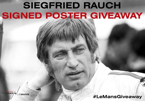 Enter To Win A Signed Mcqueen The Man Le Mans Poster