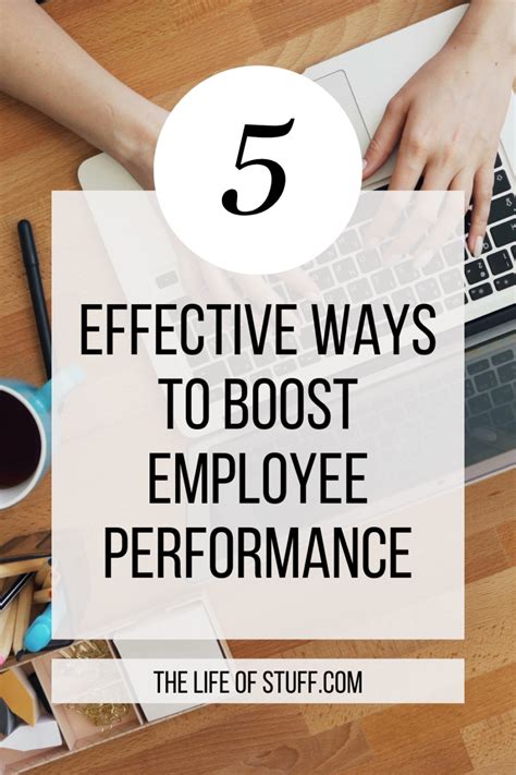 5 Effective Ways To Boost Employee Performance