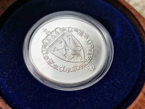 175års sølv jubileumsmynt proof 89 FINN torget