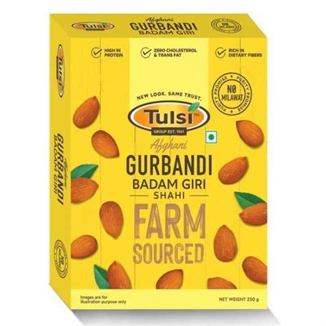 Tulsi Badam Giri Gurbandi Shahi G At Rs Piece Almond Kernels