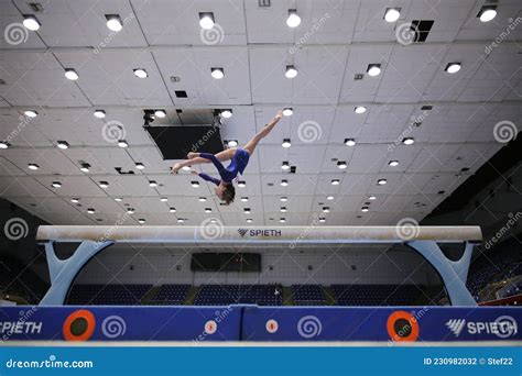 Artistic Gymnastics Balance Beam Editorial Photography Image Of