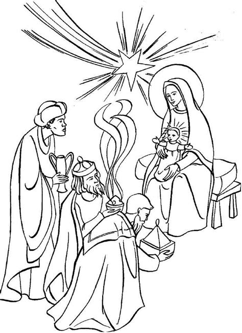 Free Coloring Pages Wise Men Coloring Pages Sexiz Pix