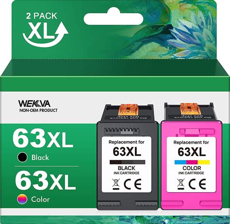 63xl Ink Cartridges Encre For Hp Ink 63 Xl Black And Colour For Hp Envy