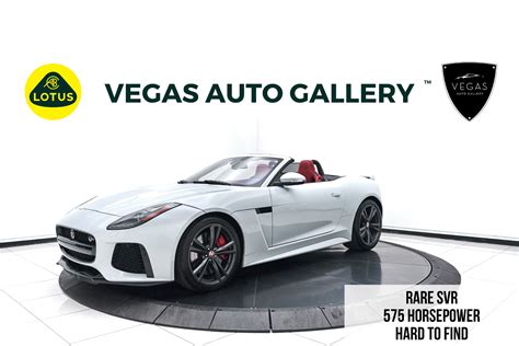 Used 2017 Jaguar F Type Svr For Sale Sold Lotus Cars Las Vegas