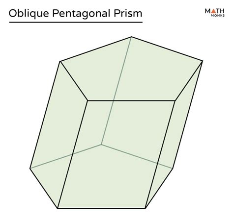 Pentagonal Prism Formulas Examples And Diagram