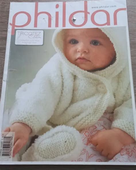 Catalogue Tricot Phildar Bebe Layette A Ans Mois Eur