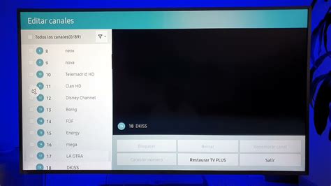 Como Ordenar Los Canales En Un Televisor Samsung Youtube