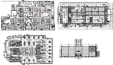 Architectural Conference Hall Autocad Dwg File Cadbull