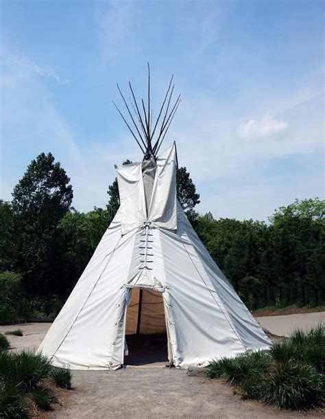 Cree Teepee Stock Photo Image Of Cree Poles Dwellings 73617478