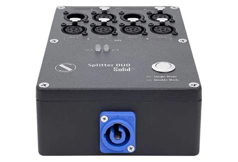 Dual Zone Optically Isolated Dmx Splitter Rdm Hub For Indoor