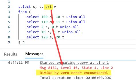 How To Avoid SQL Divide By Zero Essential SQL