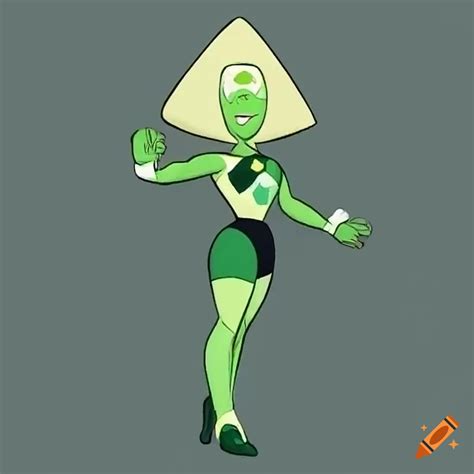 A Fusion Of Pearl And Peridot From Steven Universe