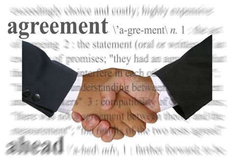 agreement stock photo image  agreement greeting commerce