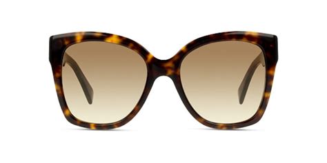 Gucci Gg0459s 002 Damen Sonnenbrille In Havana Apollo