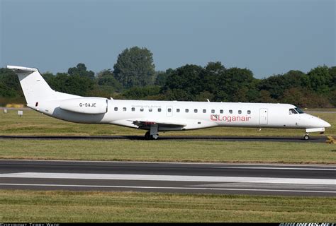 Embraer Erj 145ep Emb 145ep Loganair Aviation Photo 7256415