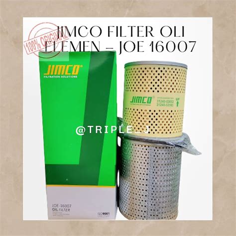 Jimco Filter Oli Elemen Fuso Truck D Dc Lodc Dc Built Up