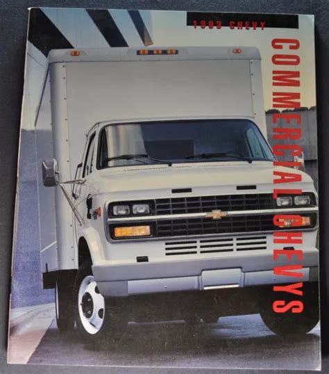 Chevrolet Commercial Truck Brochure Pickup S Chevy Van Astro