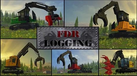 FDR LOGGING MACHINE UPDATE V1 0 Farming Simulator 19 17 22 Mods