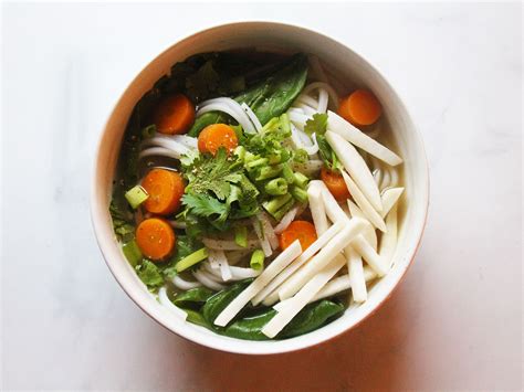 Vegetarian Pho Soup - Shifty Crafty