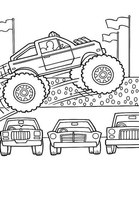 blaze monster truck coloring pages