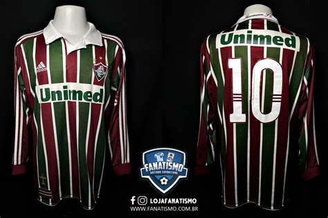 Camisa Do Fluminense Oficial I Manga Longa Adidas Gg Fanatismo