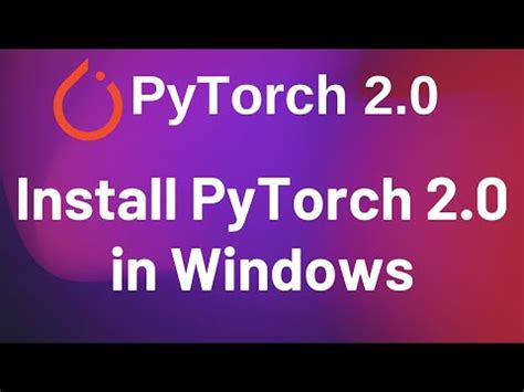 How to install PyTorch on Windows and Linux IT基礎