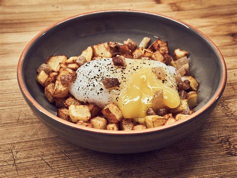 Huevo De Oca A Baja Temperatura Con Patatas Y Papada Ib Rica A Baja