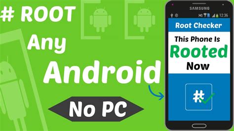 How To Root Android Phone Without Computer Youtube