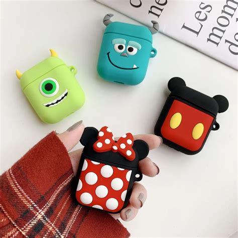 Cartoon Soft Silicone Case For Apple Airpods Shockproof Cover For Apple Airpods Earphone Cases