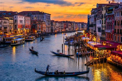 Gran Canal Con G Ndolas En Venecia Italia Rompecabezas En L Nea