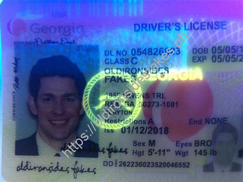 Georgia Driver License Old Ga O Oldironsidesfakes Ph Official Site