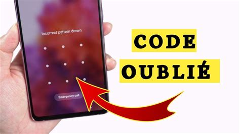 Voici Comment Enlever Le Code De Verrouillage Si Vous Lavez Oublié Youtube