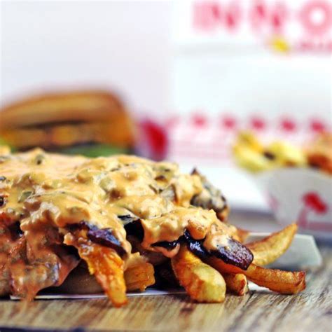 In N Out Animal Style French Fries Are Fried Golden Brown With Melty