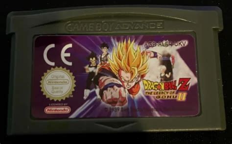 Dragon Ball Z The Legacy Of Goku Gba Game Boy Advance Eur