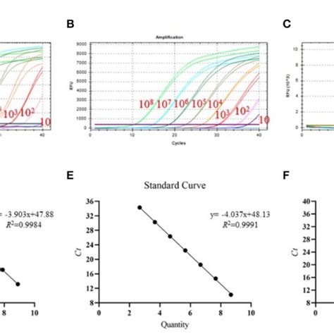 Figure Amplification Curves In The Specificity Test Of Triplex