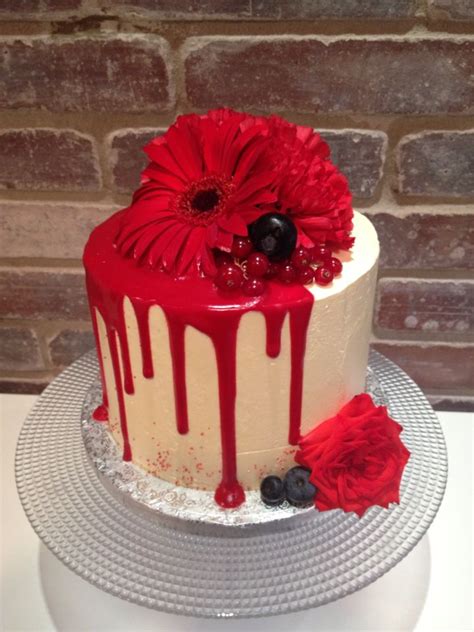 Red Velvet Drip Cake Design | Hot Sex Picture