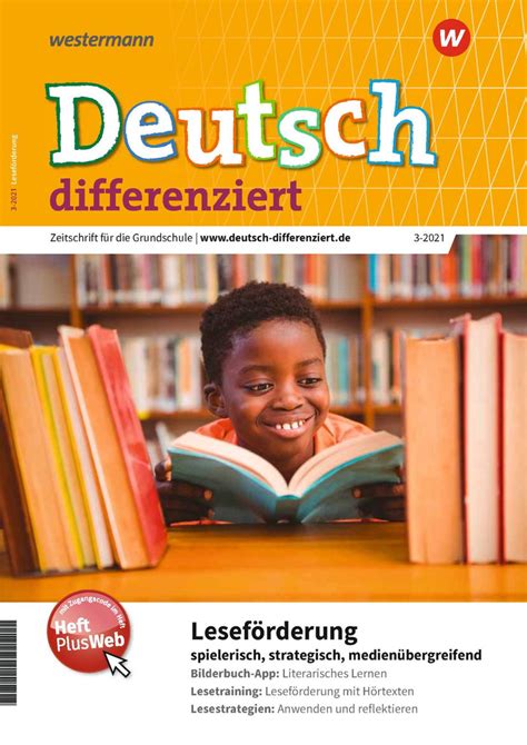 Deutsch Differenziert Digital Lesef Rderung Spielerisch