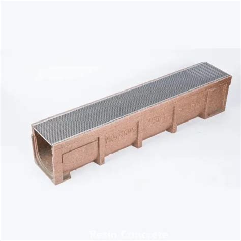 U Type Polymer Concrete Drain Gutter Precast Concrete Drainage Channel