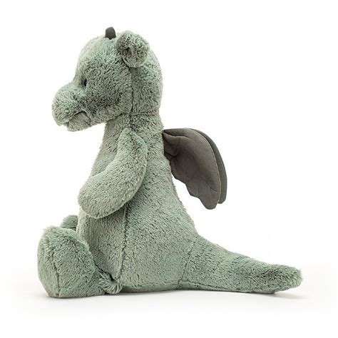 Jellycat Bashful Dragon Original Med Green 9x12x31 Cm