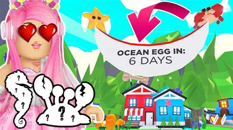 OCEAN EGG COUNTDOWN in Adopt Me Das EI kommt NÄCHSTE WOCHE alle