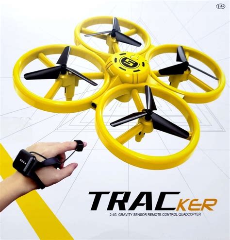 Mini Dron Tracker Sterowany R K Solidny Led Ufo