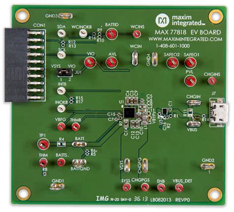 Max77818evsys Evaluation Board Analog Devices