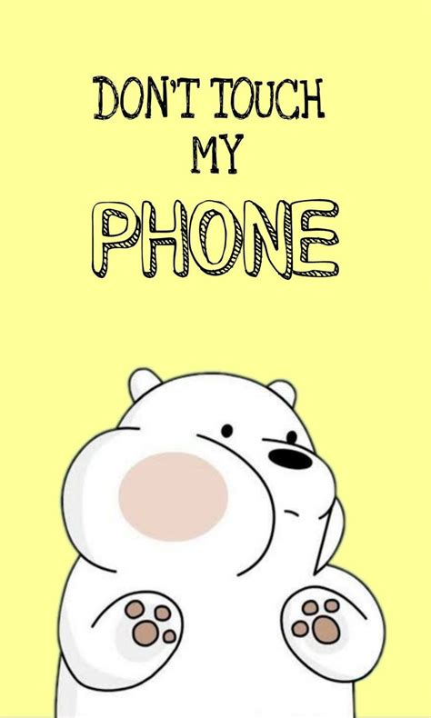 Cute Iphone Wallpaper In 2021 Dont Touch My Phone Wallpapers Funny Phone Wallpaper Iphone