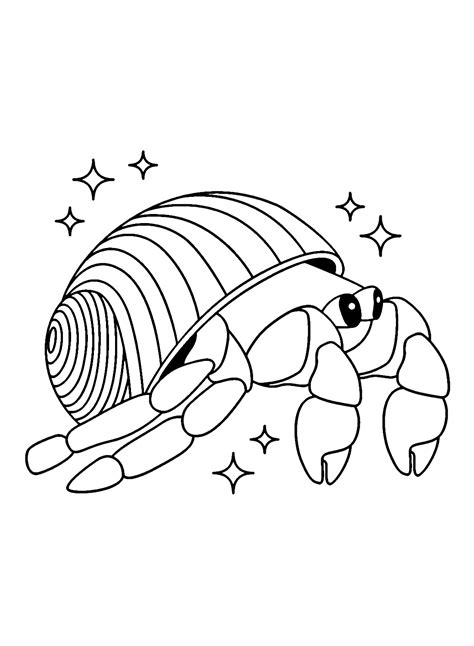 Mr Crab Coloring Pages