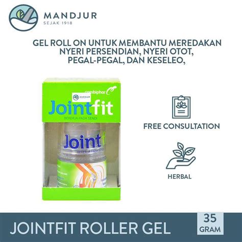 Jual Jointfit Roller Gel Pereda Nyeri Sendi Otot Pegal Pegal