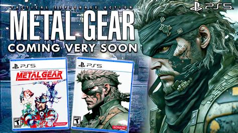 Metal Gear Solid Remakes Are Coming Soon Multiple New Details Reveal