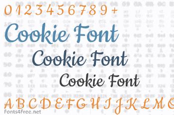 Cookie Font Download - Fonts4Free