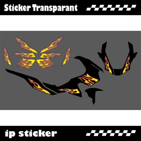 Jual Stripping Sticker Honda Adv Motif Api Razor Nfs Moswanted