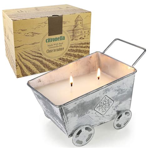 Large Outdoor Citronella Candles The Bug Agenda